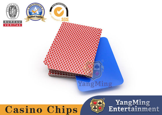 comprare Carta su misura di plastica del gioco di tavolo verde del baccarat di 4 di colore del casinò accessori 100% del gioco fabbricazione online