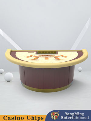 comprare Tavolo di gioco a metà rotondo di blackjack Texas Club Entertainment Poker fabbricazione online