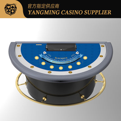 comprare Deluxe Upgraded Semi-Round Blackjack Table per il Casino Club Blackjack Poker Table fabbricazione online