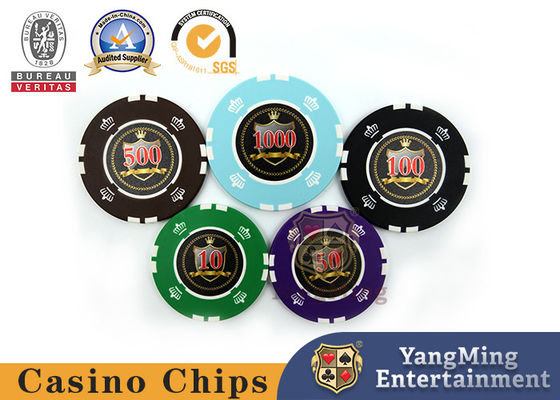 comprare In vendita 760 PCS stampati su misura in argilla, plastica, chip da poker, set regalo in custodia d'alluminio d'argento. fabbricazione online