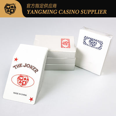 comprare In vendita Logo aziendale Carte da poker a core nero Baccarat Casino Poker Giochi da tavolo Carte fabbricazione online