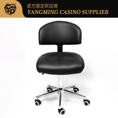 comprare Sedile di lotteria nero di alta qualità Prodotti di intrattenimento del casinò Baccarat Poker Sedile da tavolo di gioco fabbricazione online