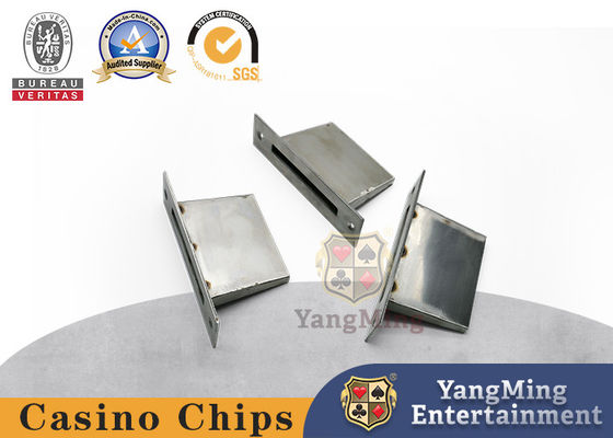 comprare Supporto d'ottone di punta di Chip And Bill Drop Slot del poker della scanalatura anodizzato tavolo verde degli accessori del gioco del casinò di acciaio inossidabile fabbricazione online
