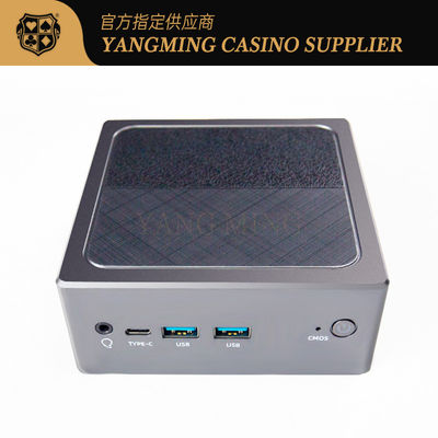 comprare Telaio nero dei sistemi di gioco del baccarat del metallo Mini Desktop Computer Host With più l'insieme dell'alimentazione elettrica fabbricazione online