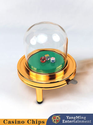 comprare Nuova versione Casinò di plastica oro manuale coppe a dadi per i giochi da tavolo di poker Casinò fabbricazione online