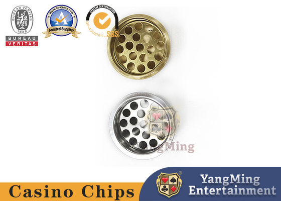 comprare Texas Hold'em Tavolo Standard in acciaio inossidabile Drop In Ceniciere schermo per portabevande tavola da poker fabbricazione online