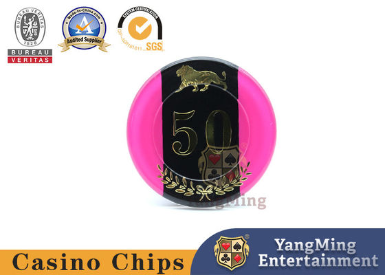 comprare Nuovamente aggiornato chip acrilico chip RFID con identificazione anti-falsificazione casinò gioco d'azzardo intrattenimento giochi di poker uso speciale fabbricazione online