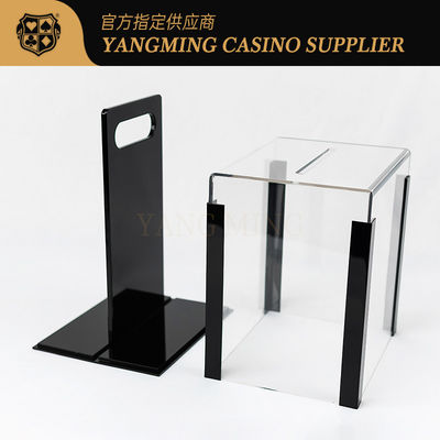 comprare Custodia per fiches da poker in acrilico trasparente aggiornata da 1000 fiches per organizzare le fiches da gioco del casinò di Baccarat fabbricazione online
