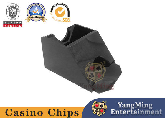 comprare Scarpa dedicata di gioco della carta del casinò di colore nero, una scarpa della piattaforma per le carte della mazza fabbricazione online
