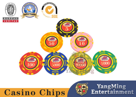 comprare il chip di poker dell'argilla di 10,000Pcs 11.5g mette con la cassa di alluminio per i giochi di gioco fabbricazione online