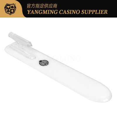comprare Casinò Standard Acrilico Poker Spala Carte Scoop Casinò Club Poker Gioco accessori da tavolo fabbricazione online