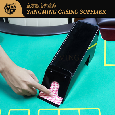 comprare Scarpe da dealer di Baccarat Poker a 8 mazzi personalizzate professionalmente per il gioco d'azzardo al casinò fabbricazione online