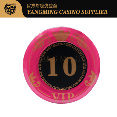comprare Set di fiches in acrilico per casinò professionale, set di fiches in acrilico per Baccarat con 760 fiches da poker in cristallo fabbricazione online