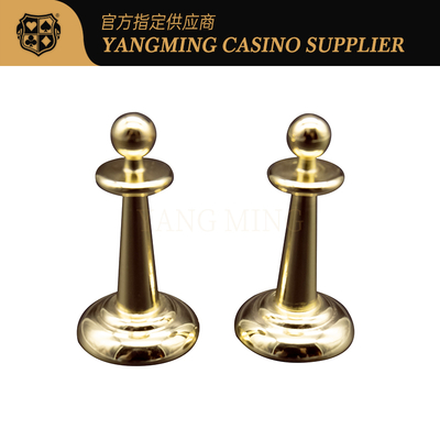 comprare Gold Electroplated Metal Betting Tokens for Casino Roulette Table Games fabbricazione online