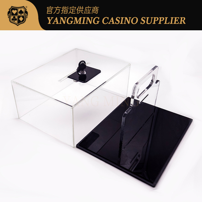 comprare Custodia professionale per 400 fiches da poker in acrilico per Texas Hold'Em fabbricazione online