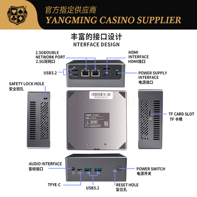 comprare Compact Poker Table Host – Niu Niu & Baccarat Casino Software Mini Host fabbricazione online
