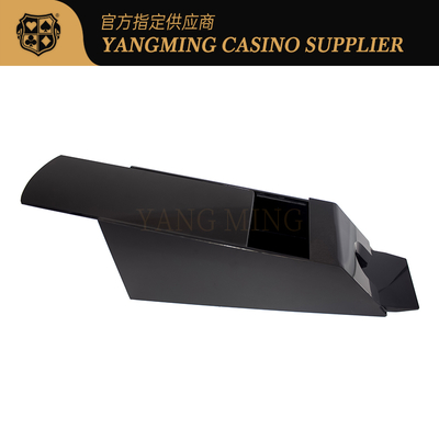 comprare Scarpa da poker classica a gamba alta completamente chiusa, per carte da gioco, per 6-8 mazzi, per il dealer, con mescolatore fabbricazione online