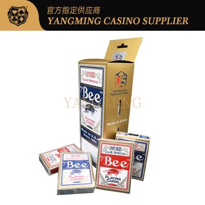 comprare Carte da poker Casino 310g Bee, importate dall'America, con anima nera, carte da Baccarat per giochi da casinò fabbricazione online