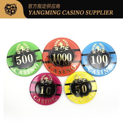 comprare Set di fiches da poker professionale da 760 pezzi, gioco da tavolo Baccarat con scatola portaoggetti per casinò fabbricazione online
