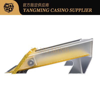 comprare Deluxe Gold 8 Decks Poker Dealer Baccarat Dragon Tiger Table Game For Casino Game fabbricazione online