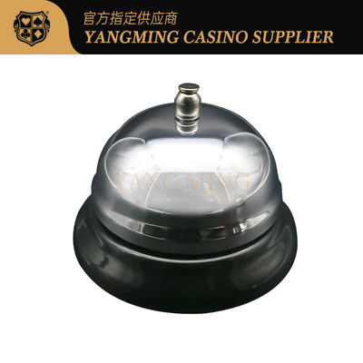 comprare Anello rumoroso di chiamata dello scrittorio della Tabella della mazza del casinò della costruzione del metallo di Chrome Finsh chiaro fabbricazione online