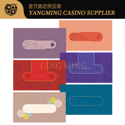comprare Premium 9-Player Texas Hold'em Table Cover - Bespoke Waterproof Cloth For Casino Game fabbricazione online