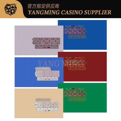 comprare Custom Design Casino Roulette Layout On Waterproof Table Cover For Casino Game fabbricazione online