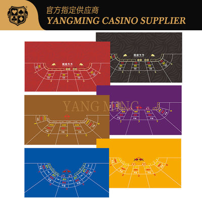 comprare Custom Design Casino Roulette Layout On Waterproof Table Cover For Casino Game fabbricazione online