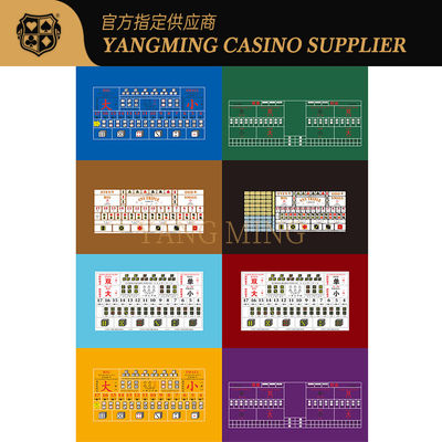 comprare Customizable Durable 100% Polyester Fabric For Sic Bo Casino Tables For Casino Game fabbricazione online