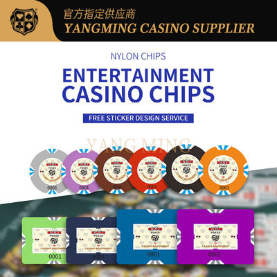 comprare Customizable Nylon Casino Chips – Durable Poker & Gaming Tokens For Casino Game fabbricazione online