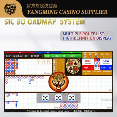 comprare Electronic Sic Bo Roadmap Display System – Customizable Casino Dice Game Solution fabbricazione online