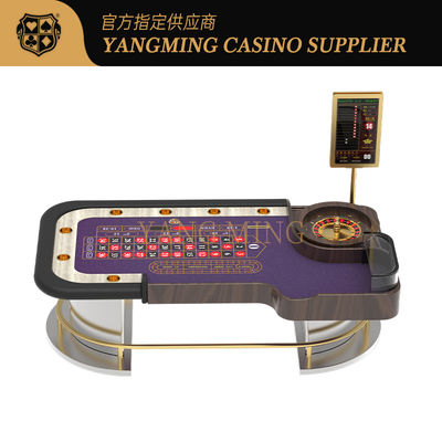 comprare Luxury Custom Roulette Table – Professional Casino-Grade Gaming Table For Sale fabbricazione online