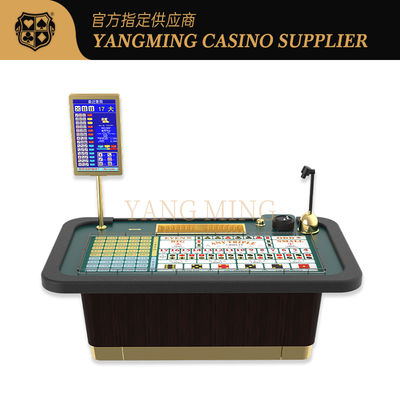 comprare Luxury Custom Sic Bo Table – Professional Casino-Grade Gaming Table For Sale fabbricazione online