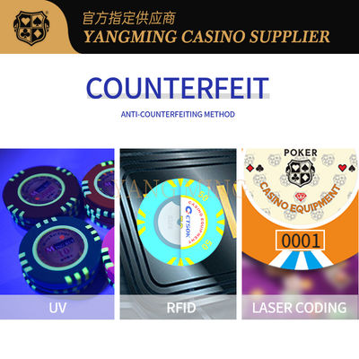 comprare Targhetta professionale per fiches da poker in nylon rettangolare, fiches da poker quadrate, fiches da poker RFID fabbricazione online
