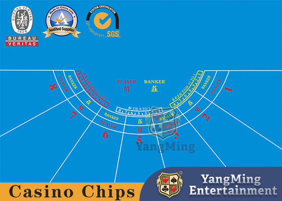 comprare Disposizione del bordo delle roulette di 7 giocatori con i servizi di stampa su ordinazione personali fabbricazione online