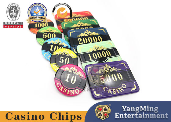 comprare Casinò professionale Texas Holdem Poker Chip Set con la denominazione su misura fabbricazione online