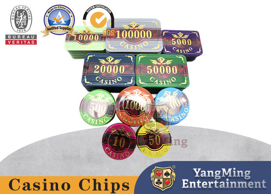 comprare Texas Poker Plastic 760 pc Chip Set France Acrylic Casino ha dedicato i chip fabbricazione online