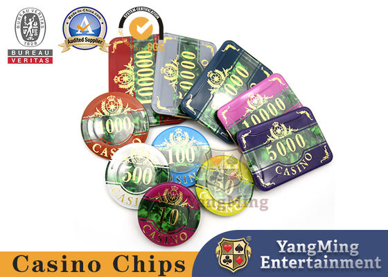 comprare Tondo e quadro su misura professionali del chipset 760pcs della mazza del casinò fabbricazione online