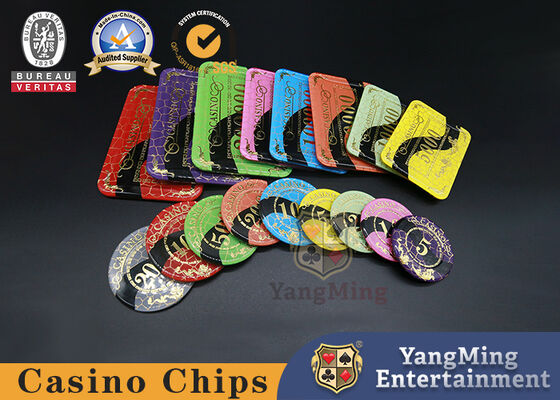 comprare Vincere Bronzing / Acrylico cristallino poker chip per Casino Poker Club chip fabbricazione online