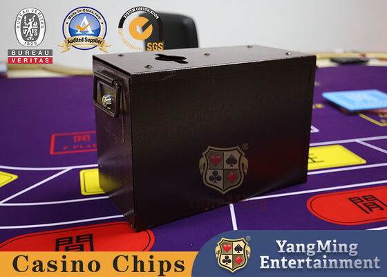 comprare Luxury Dedicated Iron Cash Holder Box/Pumping Water Tank Of Casino Poker Table Games (Casino dedicato a ferro per il deposito di denaro) fabbricazione online
