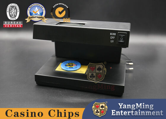 comprare Detettore di denaro UV Light Detettore di valuta Nero con interruttore ON/OFF EU Plug Gambling Chips Detettore UV dedicato fabbricazione online