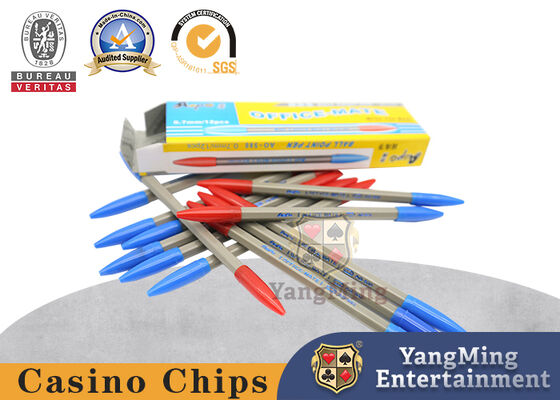 comprare Annotazione dedicata rossa internazionale Pen Table Accessories di colore blu del sistema informatico del baccarat del casinò fabbricazione online