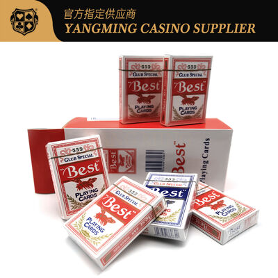 comprare Migliori 555 Carte da Gioco Dedicate al Poker per Casinò per Texas Hold'em, Baccarat e Giochi d'Azzardo fabbricazione online