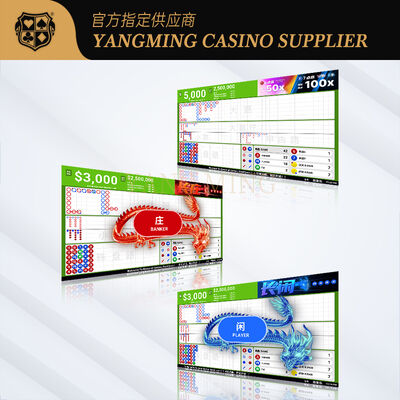 comprare Sistema software personalizzabile Baccarat V5 per tavoli da casinò fabbricazione online