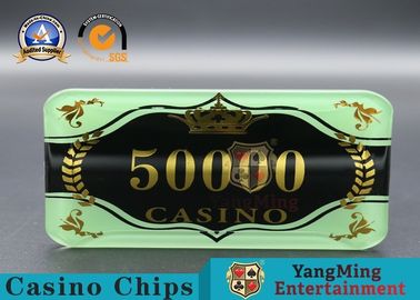comprare Clay And Plastic Casino Poker ceramico su ordinazione Chips With Custom Logo YM- CP030-31 fabbricazione online