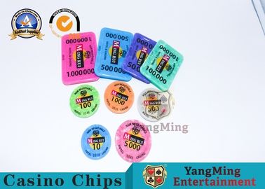 comprare Chip di gioco dell'ABS RFID, numero di sicurezza di Monte Carlo Blackjack Poker Chips With fabbricazione online