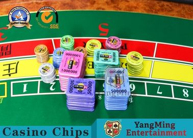 comprare Mazza su misura Chips Cricular Code di colore 13.56Mhz Rfid 45/50/55mm fabbricazione online