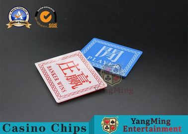comprare Baccarat Texas Poker Gambling Accessories Customize di Player Marker Casino del banchiere di vittoria fabbricazione online