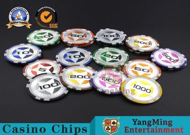 comprare Autoadesivo dei chip 12g Clay Poker Chips With Ultimate del casinò RFID dell'ABS, diametro di 40mm fabbricazione online