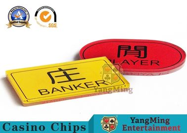 comprare Crystal Acrylic Poker Dealer Button con i materiali di protezione dell'ambiente fabbricazione online